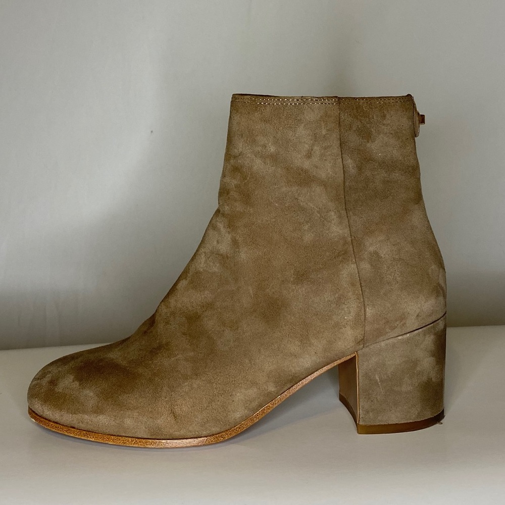Coach Bonnie Suede Block Heel Booties - Picture 7 of 16